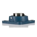 RS PRO Four-Bolt Medium Duty Flange Bearing Unit, Cast Iron, 45 mm Inside Diameter, Flange Bore Type UCFX09