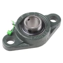RS PRO 2 Hole Flange Bearing Unit Cast Iron 25.4 mm ID UCFL205-16