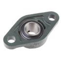 RS PRO 2 Hole Flange Bearing Unit Cast Iron 25.4 mm ID UCFL205-16