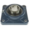 RS PRO 4 Hole Flange Bearing Unit 60mm Inside Diameter Cast Iron Medium Duty UCFX12