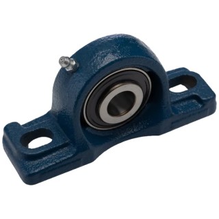 RS PRO Two-Bolt Cast Iron Pillow Block Bearing 17 mm Inside Diameter UCP203