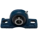 RS PRO Two-Bolt Cast Iron Pillow Block Bearing 17 mm Inside Diameter UCP203