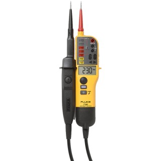 Fluke LCD Voltage Tester 690V AC/DC Continuity Check Battery Powered CAT IV CAT III FLUKE T130