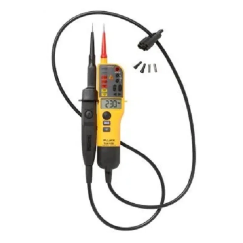 Fluke LCD Voltage Tester 690V AC/DC Continuity Check Battery Powered CAT IV CAT III FLUKE T130