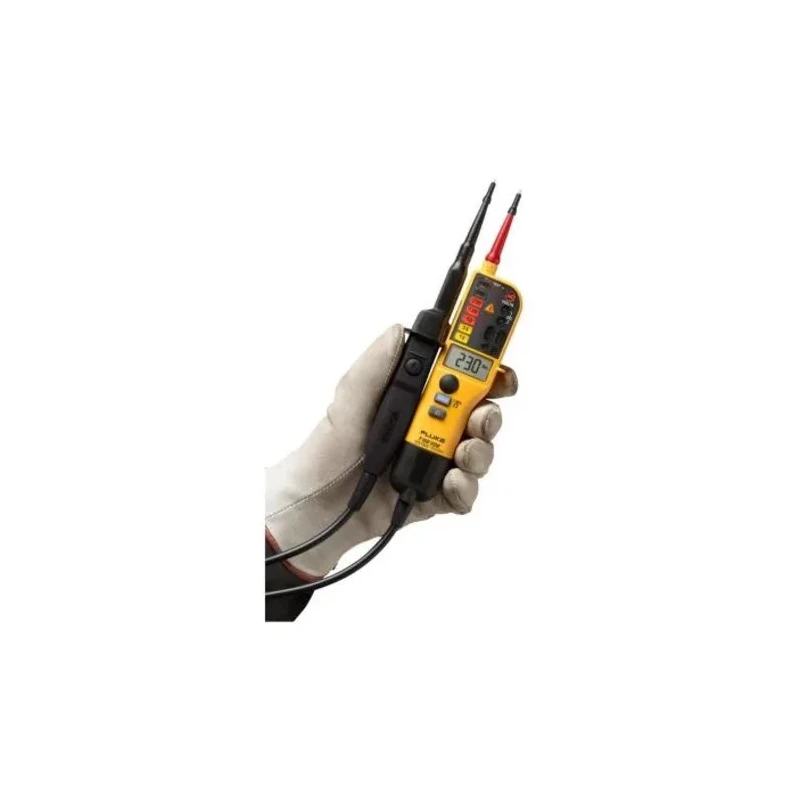Fluke LCD Voltage Tester 690V AC/DC Continuity Check Battery Powered CAT III CAT IV FLUKE T150