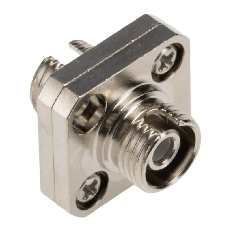 Amphenol Socapex Multimode Simplex Fibre Optic Adapter FC to PC Connector Zirconium Dioxide Housing 944 120 6000