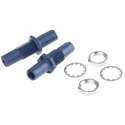 Broadcom POF to POF Fibre Optic Adapter, Blue Colour, 1 mm Fibre Size, 2.8dB Insertion Loss HFBR-4515Z