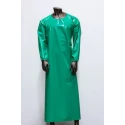 Topdog Green Reusable Gown Overall XL, Liquid and Chemical Resistant Polyurethane, CE Approved A3054