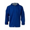 Elka Gb Blue Cold Resistant Work Jacket with Zipper Closure, Size M, Polyamide Outer, Polyurethane Lining E0103/B/M