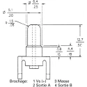 Honeywell Technologies Differential Pressure Sensor Surface Mount Miniature 4 Pin 2.5-12V 24PCBFA6D