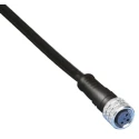 Brad from Molex Sensor Actuator Cable Female M8 Straight to Male 3 Way Unterminated 2 m 1200868001