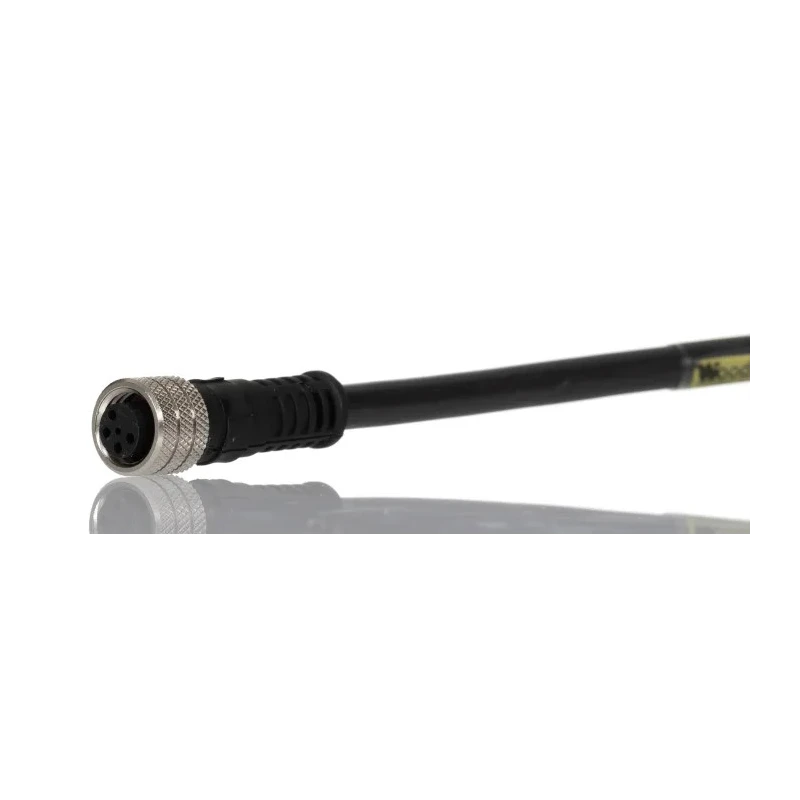 Brad from Molex Sensor Actuator Cable Female M8 Straight to Male 3 Way Unterminated 2m 1200270129