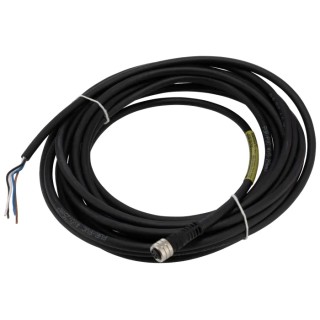 Brad from Molex Sensor Actuator Cable Female 4 Way M8 Straight to 3 Way Unterminated 2m 60V 1200868157