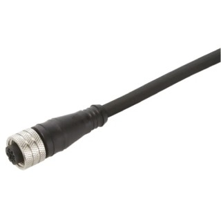 Brad from Molex Female 4 Way Straight to Unterminated 4 Way Free End Sensor Actuator Cable, 5 m 1200060019