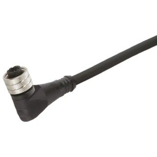 Brad from Molex Sensor Actuator Cable Female Right Angle to Male 4 Way Unterminated 10m 250V 1200060023