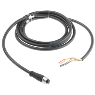 Brad from Molex Female 8 Way Straight to 8 Way Unterminated Sensor Actuator Cable 2 m 1200650951