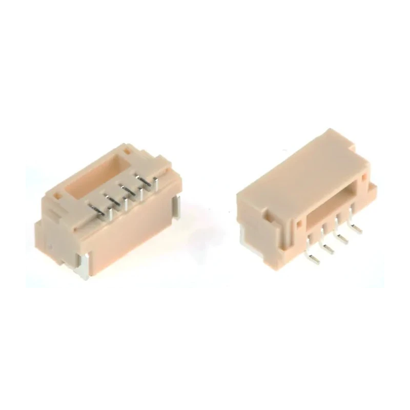 JST GH Series Right Angle Surface PCB Header 4 Contact 1.25 mm Pitch 1 Row Shrouded SM04B-GHS-TB(LF)(SN)