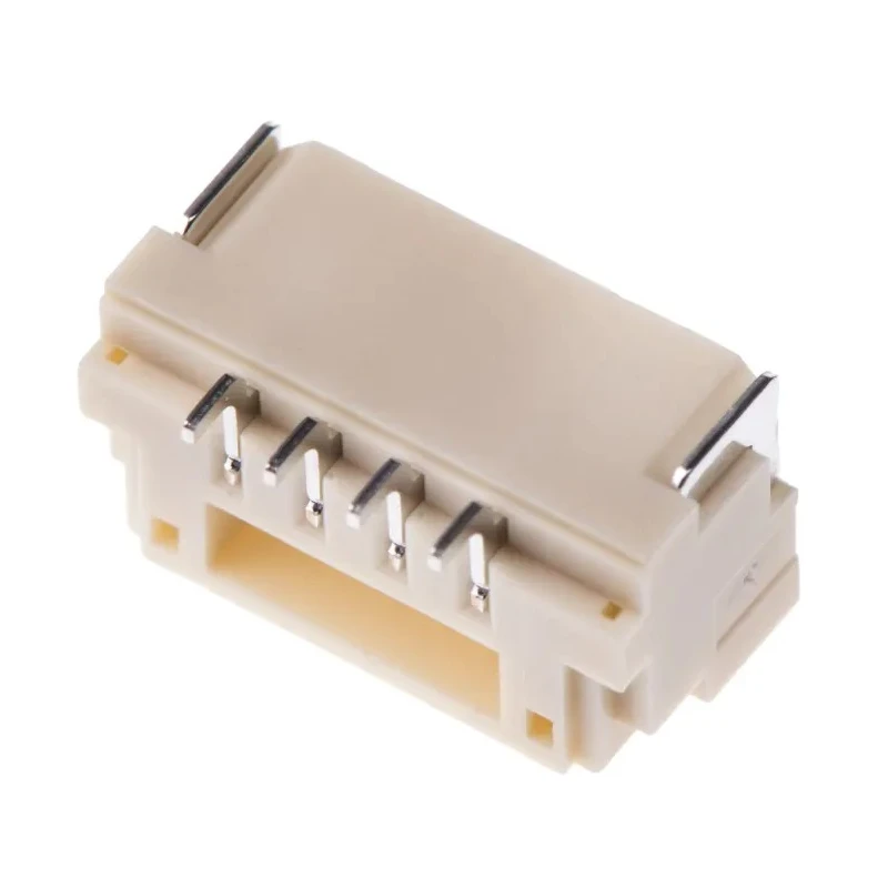 JST GH Series Right Angle Surface PCB Header 4 Contact 1.25 mm Pitch 1 Row Shrouded SM04B-GHS-TB(LF)(SN)