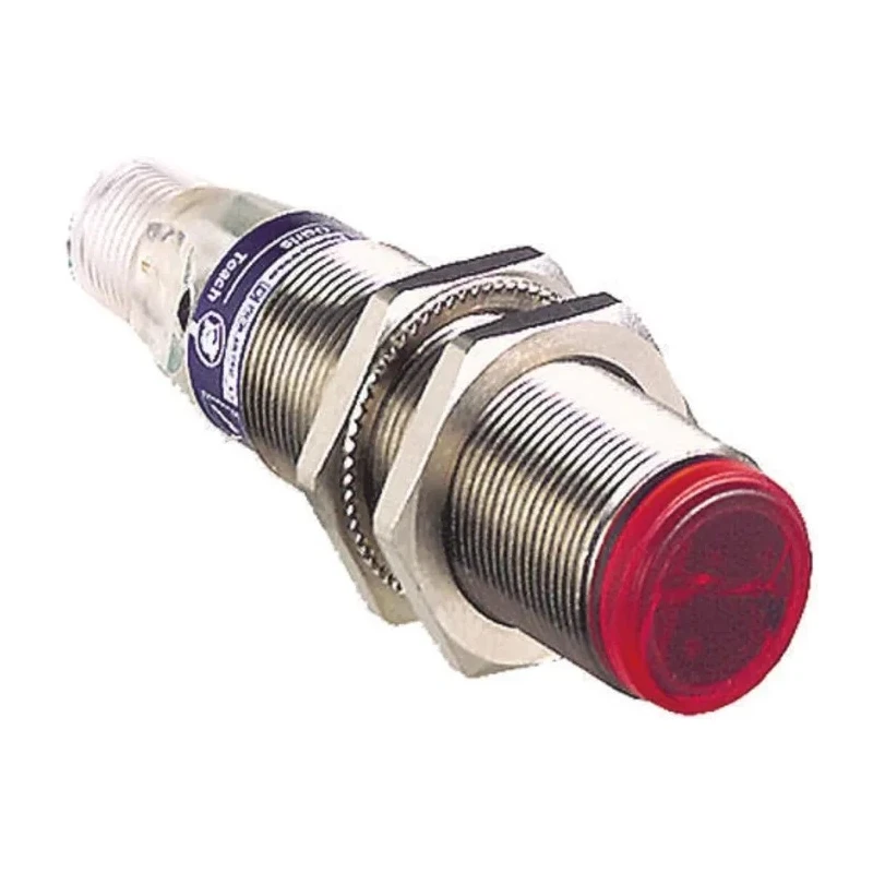 Telemecanique Sensors Through Beam Photoelectric Sensor, Barrel Style, 120 mm to 15 m Detection Range, NPN XUB0BNSNM12