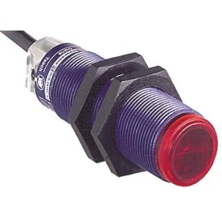 Telemecanique Sensors Retroreflective Photoelectric Sensor Barrel Style 2 m Detection Range PNP Output IP65, IP67 XUB9APBNL2