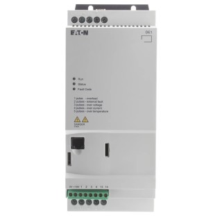 Eaton Variable Speed Starter 3 kW 480V AC 3 Phase PowerXL DE11 Series DE11