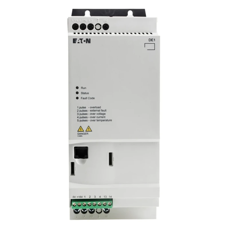 Eaton Variable Speed Starter 5.5 kW 480V AC 3 Phase 11.3 A DE11 Series DE11