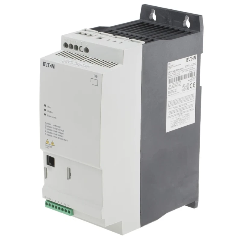 Eaton Variable Speed Starter 4 kW 480V AC 3 Phase, DIN Rail Mount, IP20, DE11 Series DE11