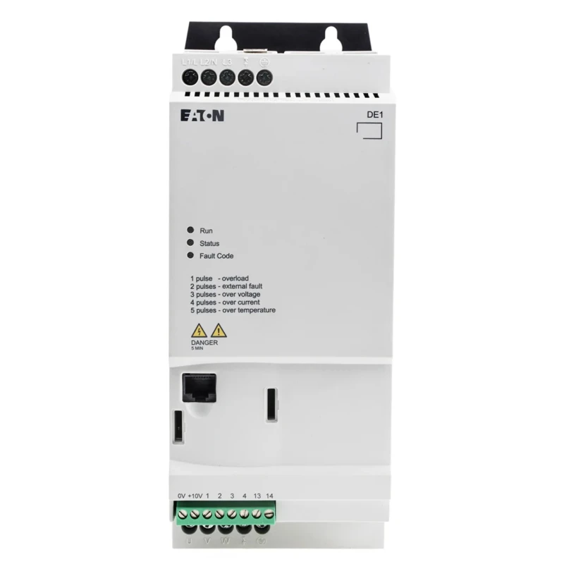 Eaton Variable Speed Starter 5.5 kW 480V AC 3 Phase 11.3 A DE11 Series 
