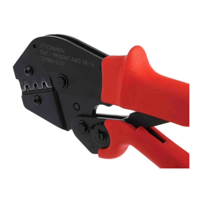 ITT Cannon Crimp Extraction Tool Cannon Trident Series Contact Size 18 to 16 AWG 1215865237 / 121586-5237