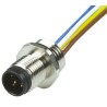 Brad from Molex Sensor Actuator Cable Male 5 Way M12 Straight to Unterminated 5 Way, 300mm, Polyvinyl Chloride 1200250007