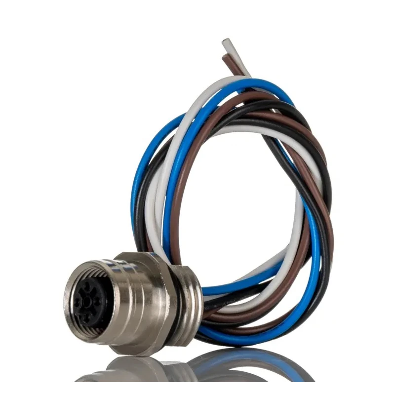 Brad from Molex Sensor Actuator Cable Female 4 Way Straight to 4 Way Unterminated 300mm 1200845107