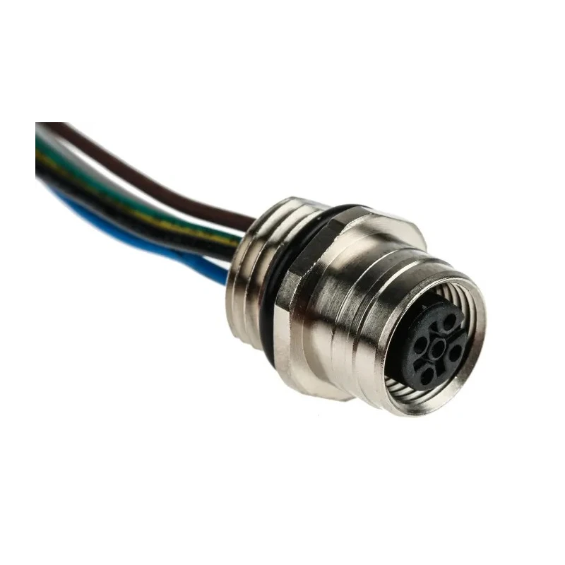 Brad from Molex Female 5 way Straight to 5 way Unterminated Sensor Actuator Cable 300 mm 60V Ultra-Lock Series 1200845113