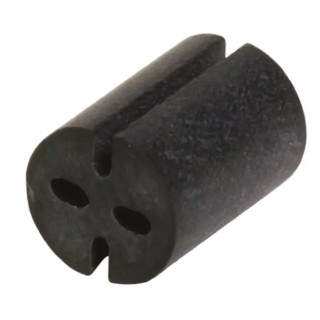 Bivar LED Holder for Use With 5 mm LED, Self-Retaining Extruded PVC LED Mount ELM 1-280