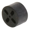 Bivar Self-Retaining LED Mount for 5 mm 3-Lead LED Extruded PVC Hardware ELM 3-4MM
