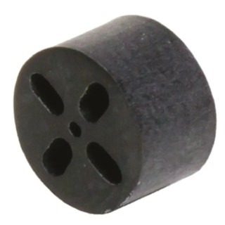 Bivar Self-Retaining LED Mount for 5 mm 3-Lead LED Extruded PVC Hardware ELM 3-4MM