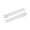 Bivar Panel Mount 1-Way Straight Rigid LED Light Pipe Clear 3 mm PLP1-750-F