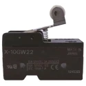 Omron X Series Roller Plunger Limit Switch, SPDT Contact, Thermosetting Resin Housing, 10A 125V DC X-10GQ22-B