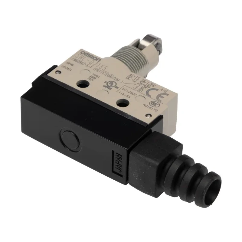 Omron SHL Series Plunger Limit Switch SPDT Zinc Housing IP67 Rated 480V 2A 