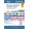 Kewtech Corporation Electrical Installation Certificate 40 Sheets Inspection and Test Schedule UK BS 7671:2018 TC4