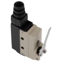 Omron SHL Series Lever Limit Switch, SPDT Configuration, IP67 Zinc Housing, 250V AC, 2A SHL-W155