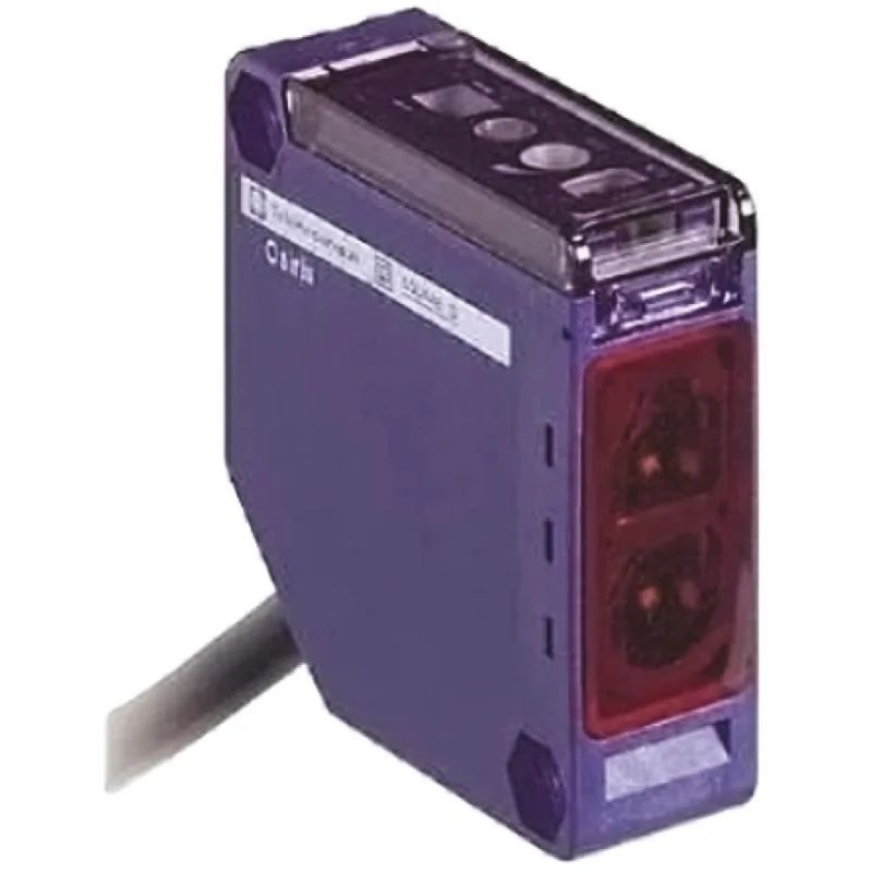 Telemecanique Sensors Diffuse Photoelectric Sensor, Block Sensor, 1 m Detection Range, NPN Output, IP65 XUK5ANANL2