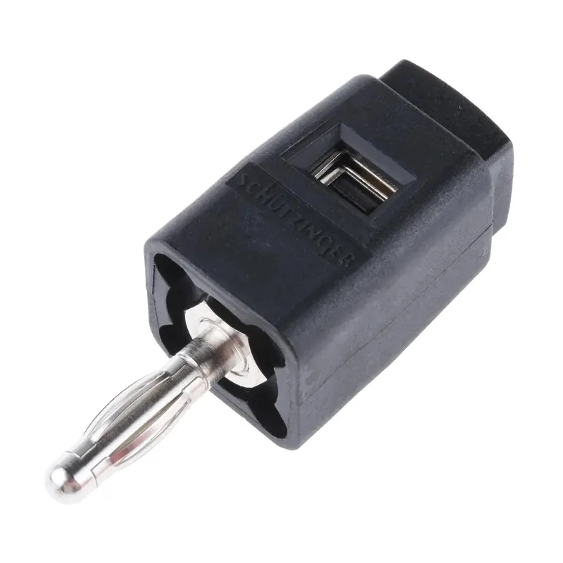 Schutzinger Black Banana Plug, 30 V ac, 60 V dc SDK 502 / SW