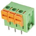 Amphenol Communications Solutions 09-381 Series PCB Terminal Block, 3-Contact, 3.81 mm Pitch, 1 Row 20020302-D031B01LF