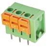 Amphenol Communications Solutions 09-381 Series PCB Terminal Block, 3-Contact, 3.81 mm Pitch, 1 Row 20020302-D031B01LF