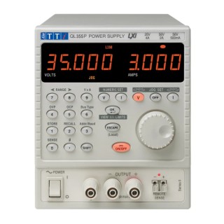 Aim-TTi Digital Bench Power Supply Single Output 15 to 35V AC, 105W, 5A Max QL355P-G