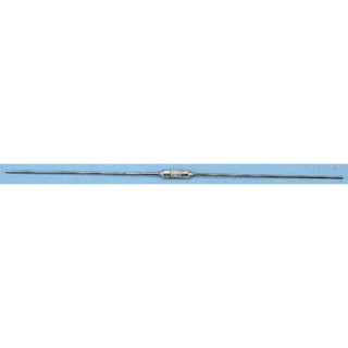 Schurter Non-Resettable Fuse Axial 125mA 125V AC DC Fast Acting Ceramic Body 7010.6310.13