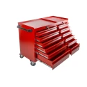 RS PRO Heavy Duty 12 Drawer Wheeled Steel Tool Chest Cabinet 450mm x 1.09m x 870mm 753-1582