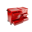 RS PRO Heavy Duty 12 Drawer Wheeled Steel Tool Chest Cabinet 450mm x 1.09m x 870mm 753-1582