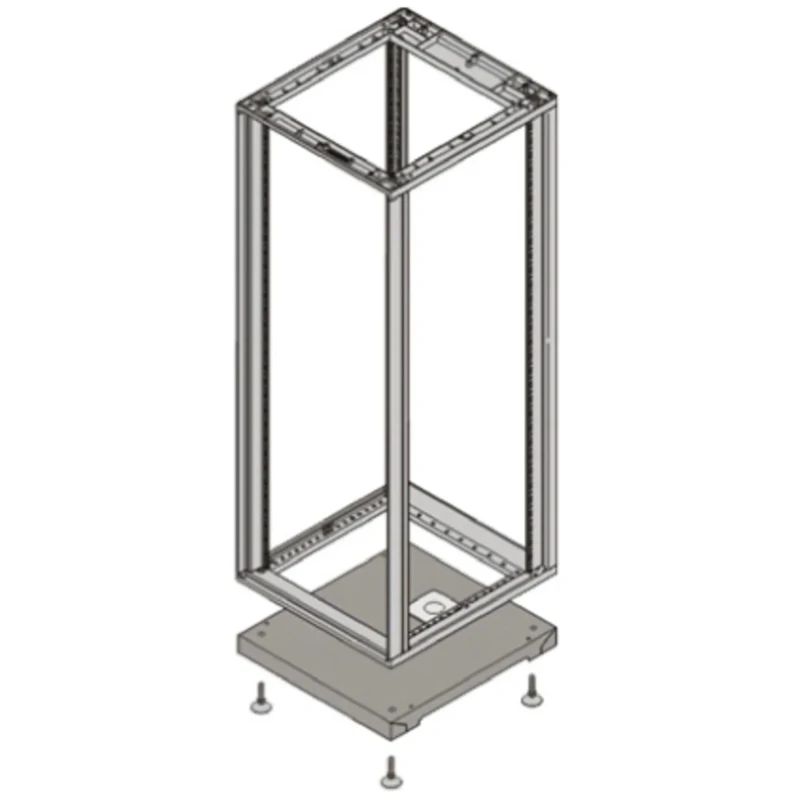 nVent SCHROFF 553 mm Grey Steel Plinth for NOVASTAR Cabinet 27230-070