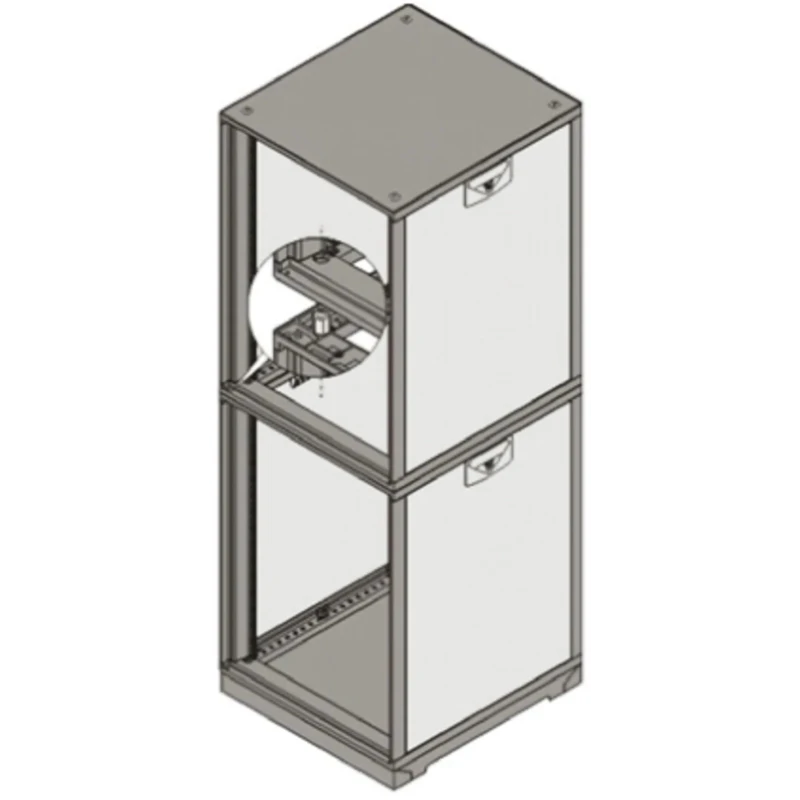 nVent SCHROFF Stacking Kit for Use with NOVASTAR 19 in Cabinet 27230-112